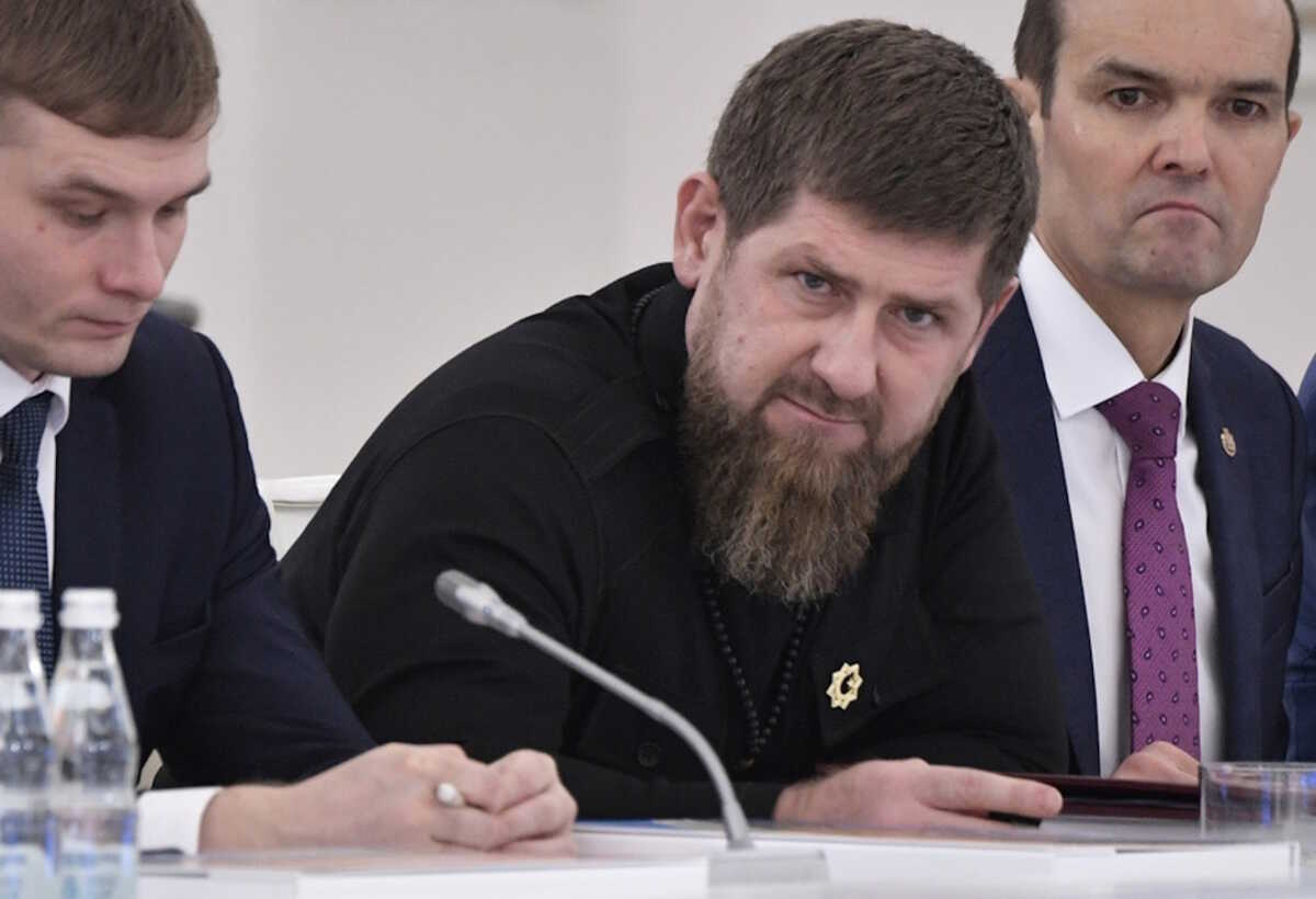 epa08090808 Head of the Chechen Republic Ramzan Kadyrov (C) attends a State Council meeting on state agricultural policy at the Kremlin in Moscow, Russia, 26 December 2019.  EPA