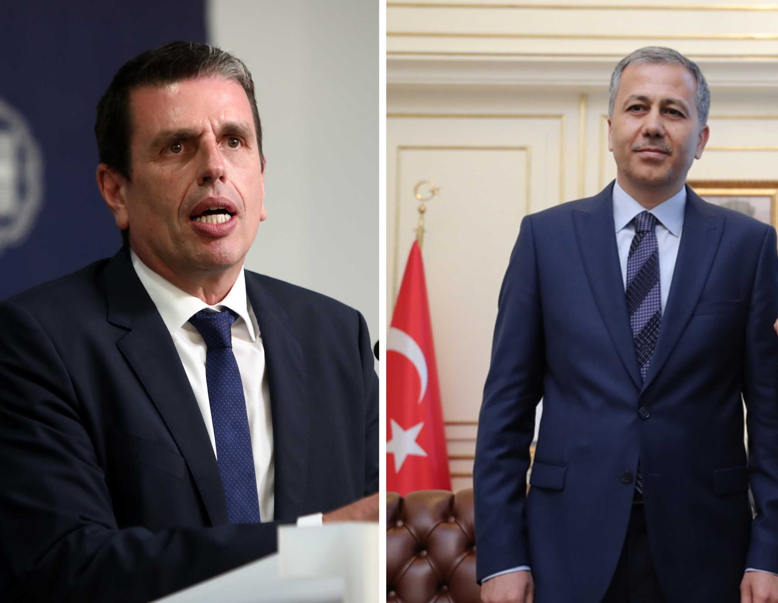 Καιρίδης – Yerlikaya για μεταναστευτικό: Συμφώνησαν ότι απαιτείται καλύτερη συνεργασία Ελλάδας και Τουρκίας
