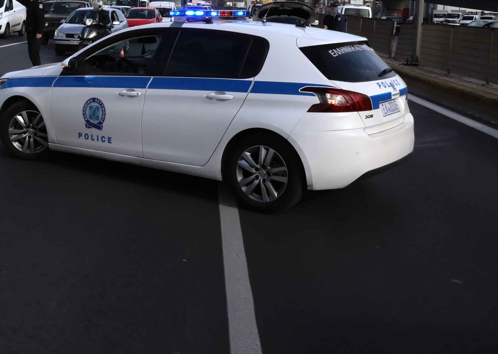 Τροχαίο στον Κηφισό έχει προκαλέσει κυκλοφοριακό κομφούζιο
