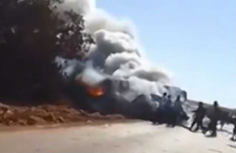 Νέο βίντεο ντοκουμέντο από τη στιγμή του τραγικού δυστυχήματος της ελληνικής αποστολής στη Λιβύη