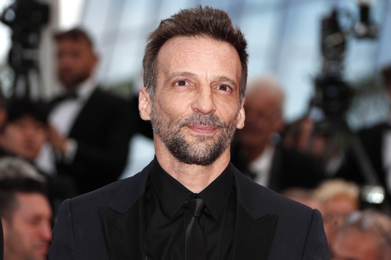 epa07573183 Mathieu Kassovitz arrives for the screening of 'Les Miserables' during the 72nd annual Cannes Film Festival, in Cannes, France, 15 May 2019. The movie is presented in the Official Competition of the festival which runs from 14 to 25 May.  EPA