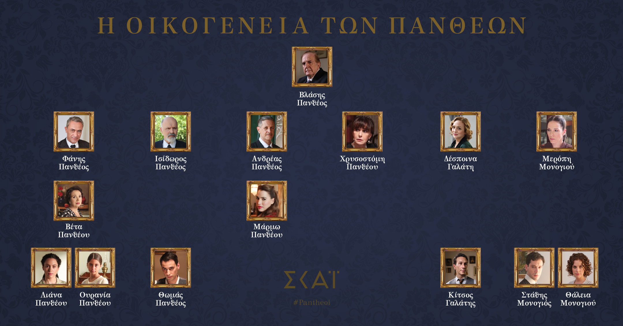 «Οι Πανθέοι»: Οι χαρακτήρες αποκαλύπτονται λίγο πριν από την πρεμιέρα