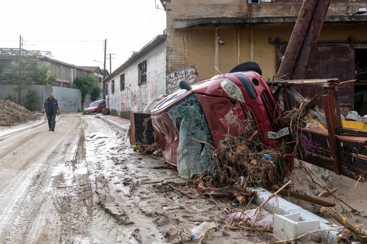 Κακοκαιρία – Μαγνησία: Παραμένει χωρίς νερό ο Βόλος, «βυθισμένο» στις λάσπες το Πήλιο