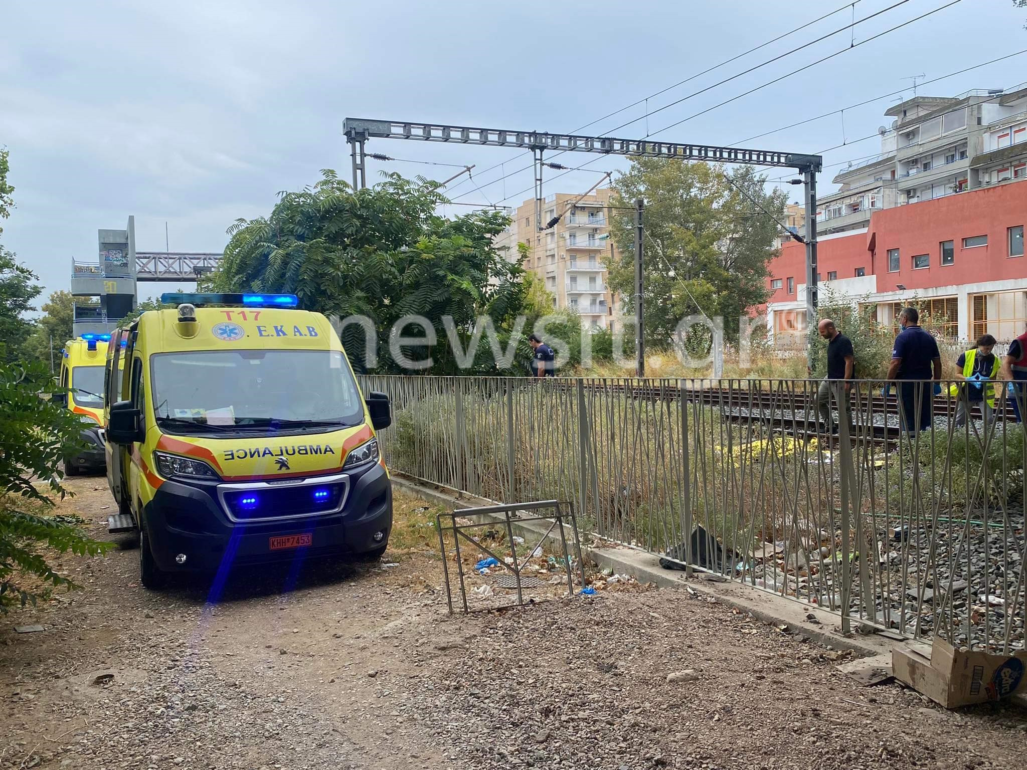 Θεσσαλονίκη: Τρένο του ΟΣΕ παρέσυρε άνθρωπο στις γραμμές λίγο έξω από την πόλη