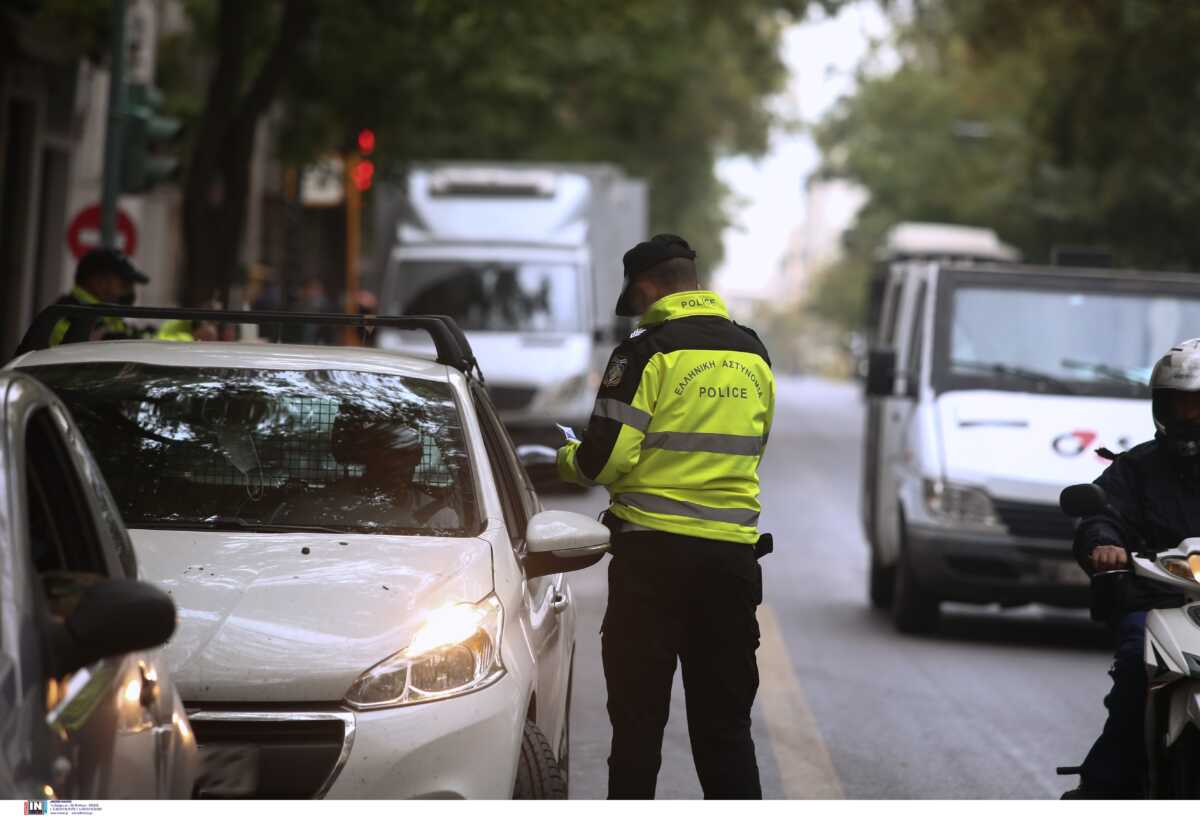 Σαρωτικοί έλεγχοι της Τροχαίας με αλκοτέστ το βράδυ της Παρασκευής