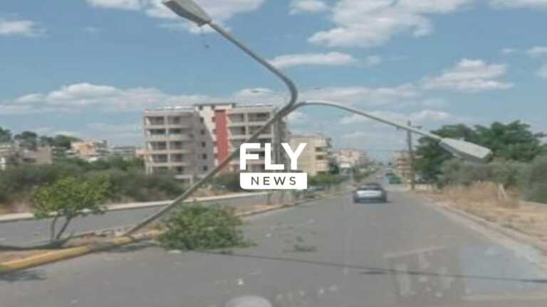 Βανάκι «ξεχαρβάλωσε» κολώνα της ΔΕΗ σε τροχαίο - Αυτοψία στο σημείο μετά το ατύχημα στην Σπάρτη