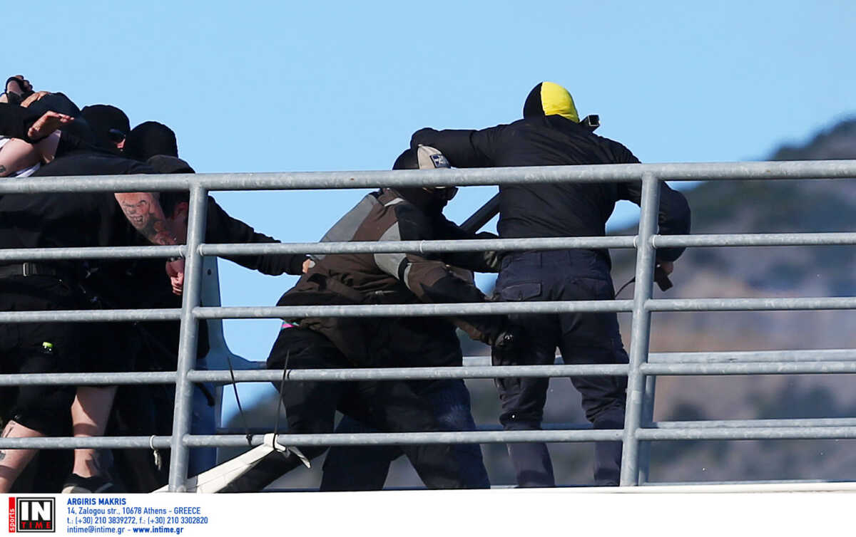 Συνελήφθη φυγόποινος για τα επεισόδια στον τελικό Κυπέλλου ΠΑΟΚ – ΑΕΚ στον Βόλο