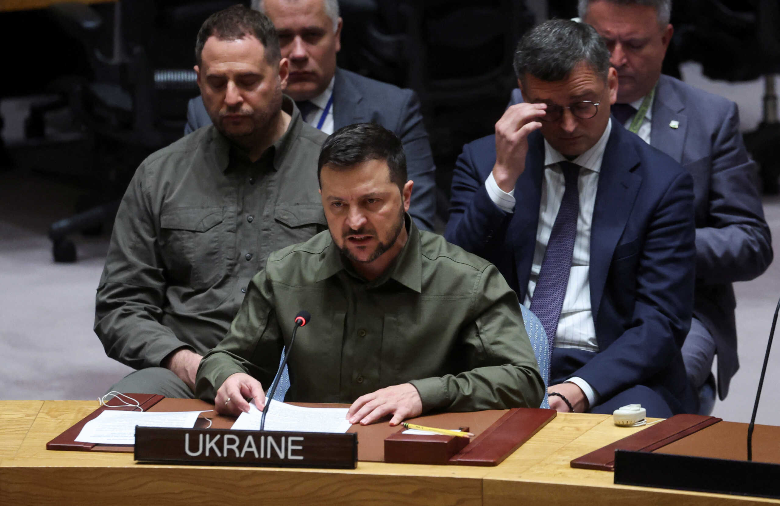 Βολοντίμιρ Ζελένσκι: Εξαπέλυσε πυρά κατά της Ρωσίας στο Συμβούλιο Ασφαλείας του ΟΗΕ – «Εγκληματική επίθεση»