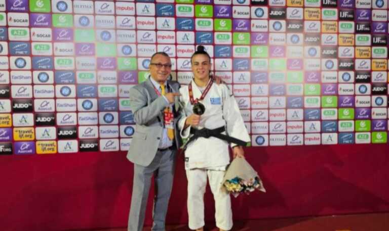 Η Ελισσάβετ Τελτσίδου πήρε χρυσό μετάλλιο στο γκραν σλαμ του τζούντο γυναικών