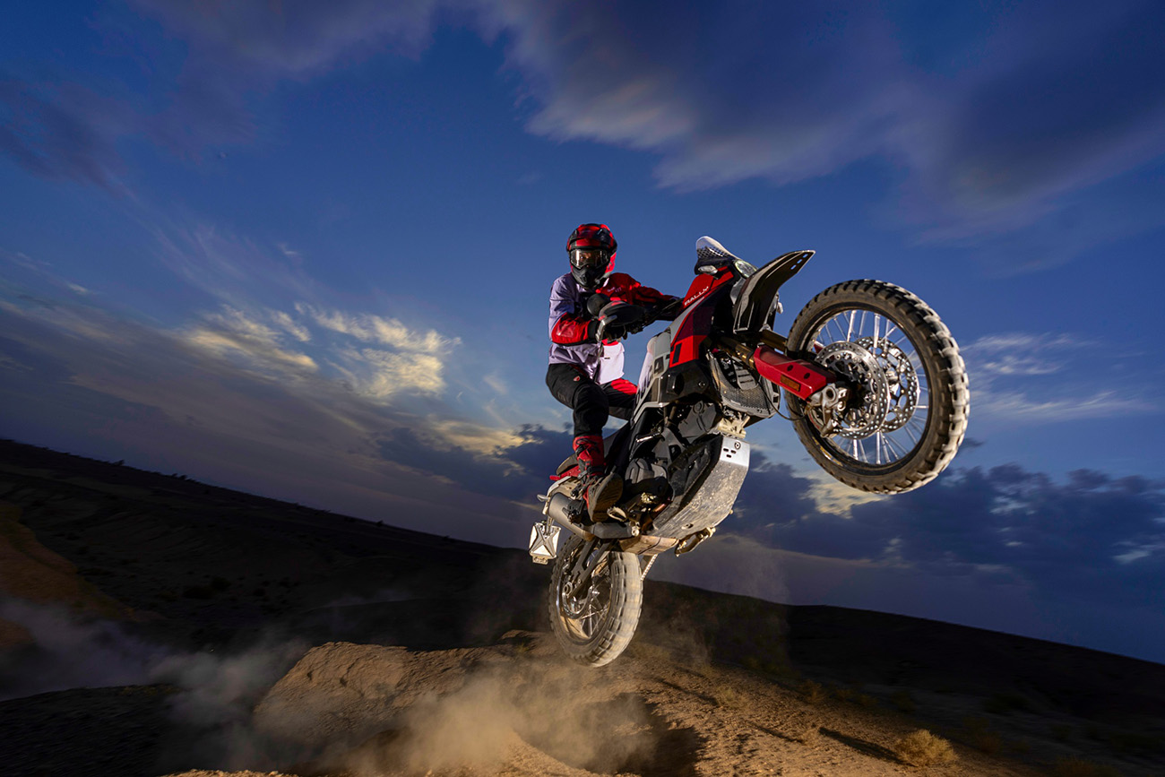 Νέα Ducati DesertX Rally: Race wilder