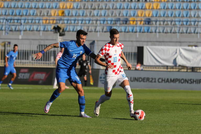 Ελλάδα U21 - Κροατία 2-2: Ισοπαλία για την Εθνική Ελπίδων πριν το ντέρμπι κορυφής με την Πορτογαλία