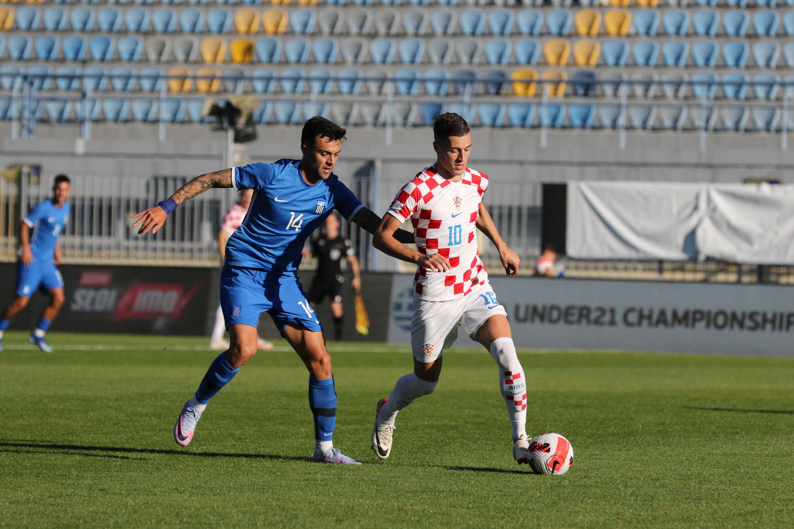 Ελλάδα U21 – Κροατία 2-2: Ισοπαλία για την Εθνική Ελπίδων στα προκριματικά του Euro 2025 με γκολ στο 89′