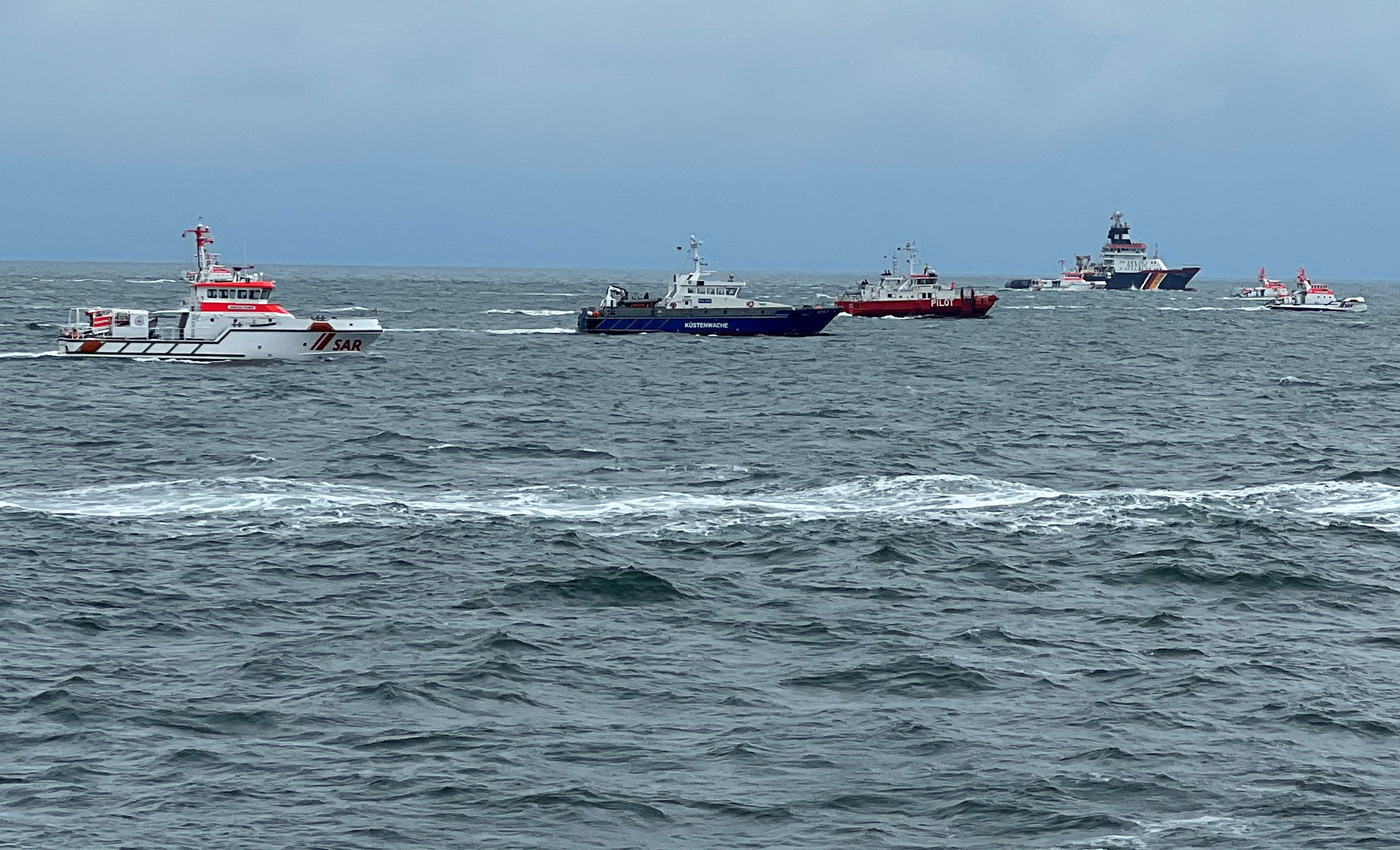 Γερμανία: Σταματούν οι έρευνες για τους 4 ναυτικούς που αγνοούνται στη Βόρεια Θάλασσα