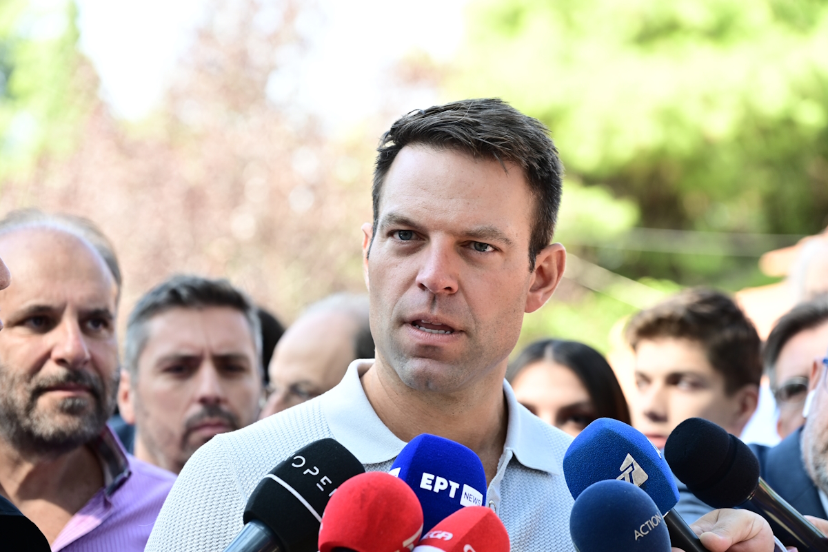 Ψηφοφορία για τις αυτοδιοικητικές εκλογές από τον Πρόεδρο του ΣΥΡΙΖΑ - Προοδευτική Συμμαχία Στέφανο Κασσελάκη, Κυριακή 8 Οκτωβρίου 2023. 
(ΜΙΧΑΛΗΣ ΚΑΡΑΓΙΑΝΝΗΣ