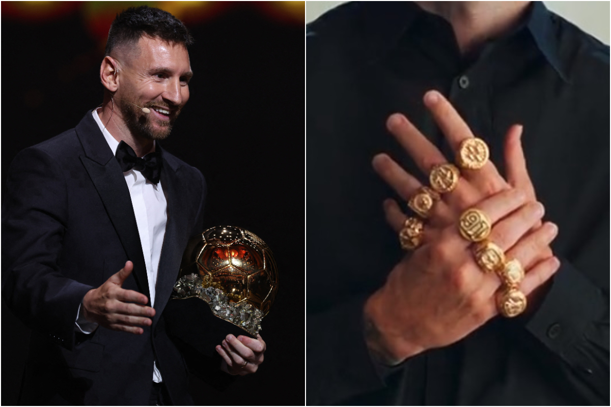 Λιονέλ Μέσι: Τα δαχτυλίδια της Adidas μετά την κατάκτηση της 8ης «Χρυσής Μπάλας» και η ιστορία που τα συνοδεύει