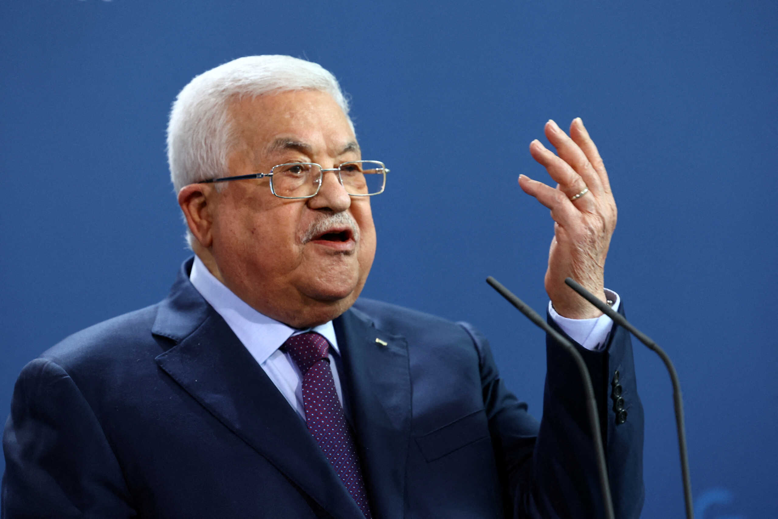 Πόλεμος στο Ισραήλ: «Η Χαμάς δεν εκπροσωπεί τον παλαιστινιακό λαό» δηλώνει ο Μαχμούντ Αμπάς