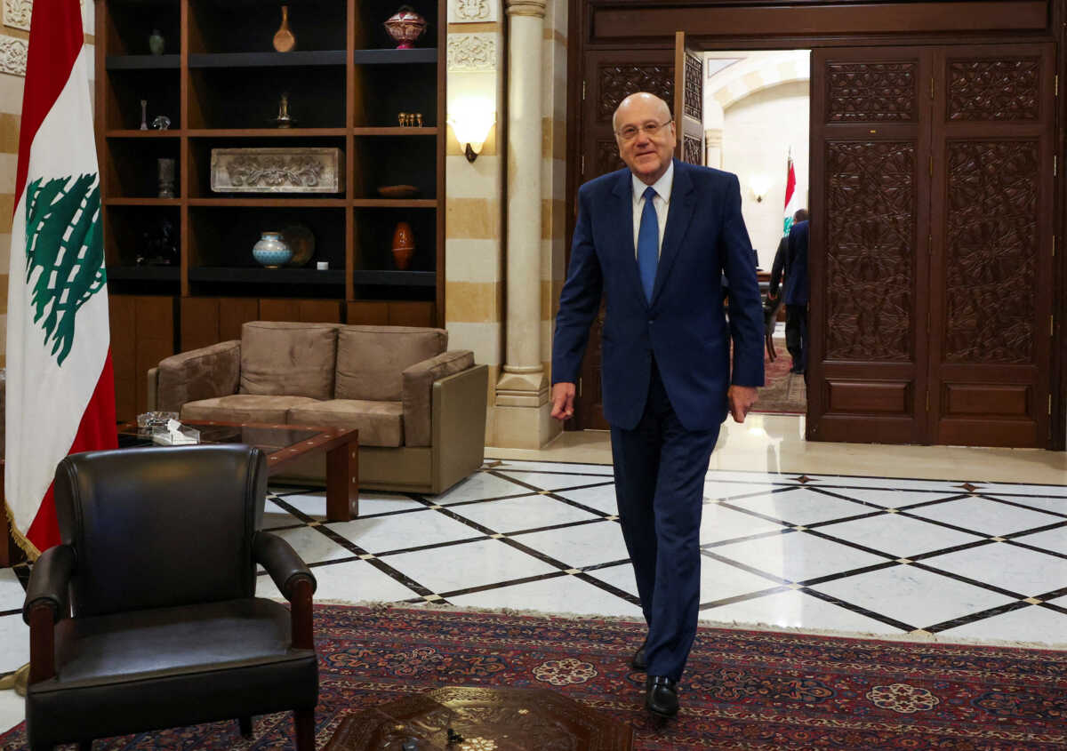 Λίβανος: «Θέλουμε να αποφύγουμε την εμπλοκή στον πόλεμο Ισραήλ και Χαμάς», δήλωσε ο υπηρεσιακός πρωθυπουργός