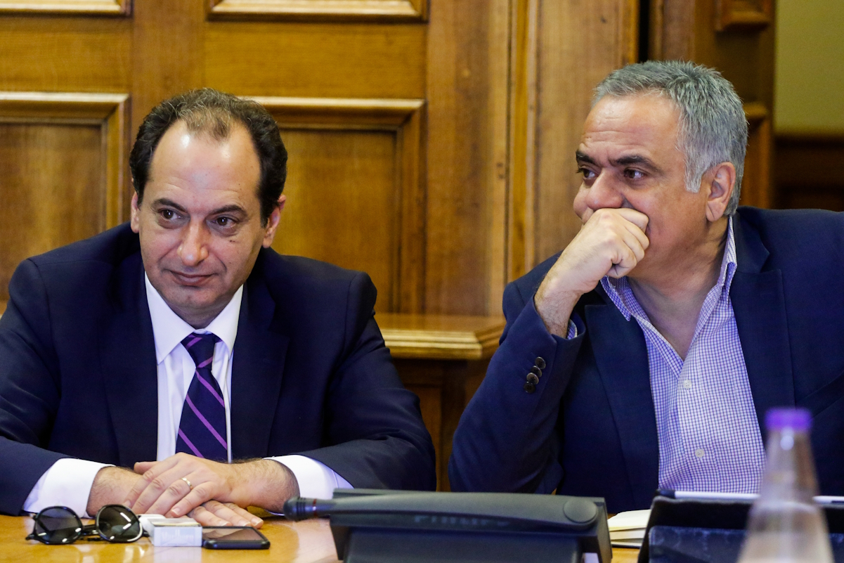 Διυπουργική συσκεψη στην βουλή με την συμμετοχη της Πρειφέρειας και των δημάρχων Δυτικής Αττικής, για την Μάνδρα, Παρασκευή 29 Ιουνίου 2018 EUROKINISSI