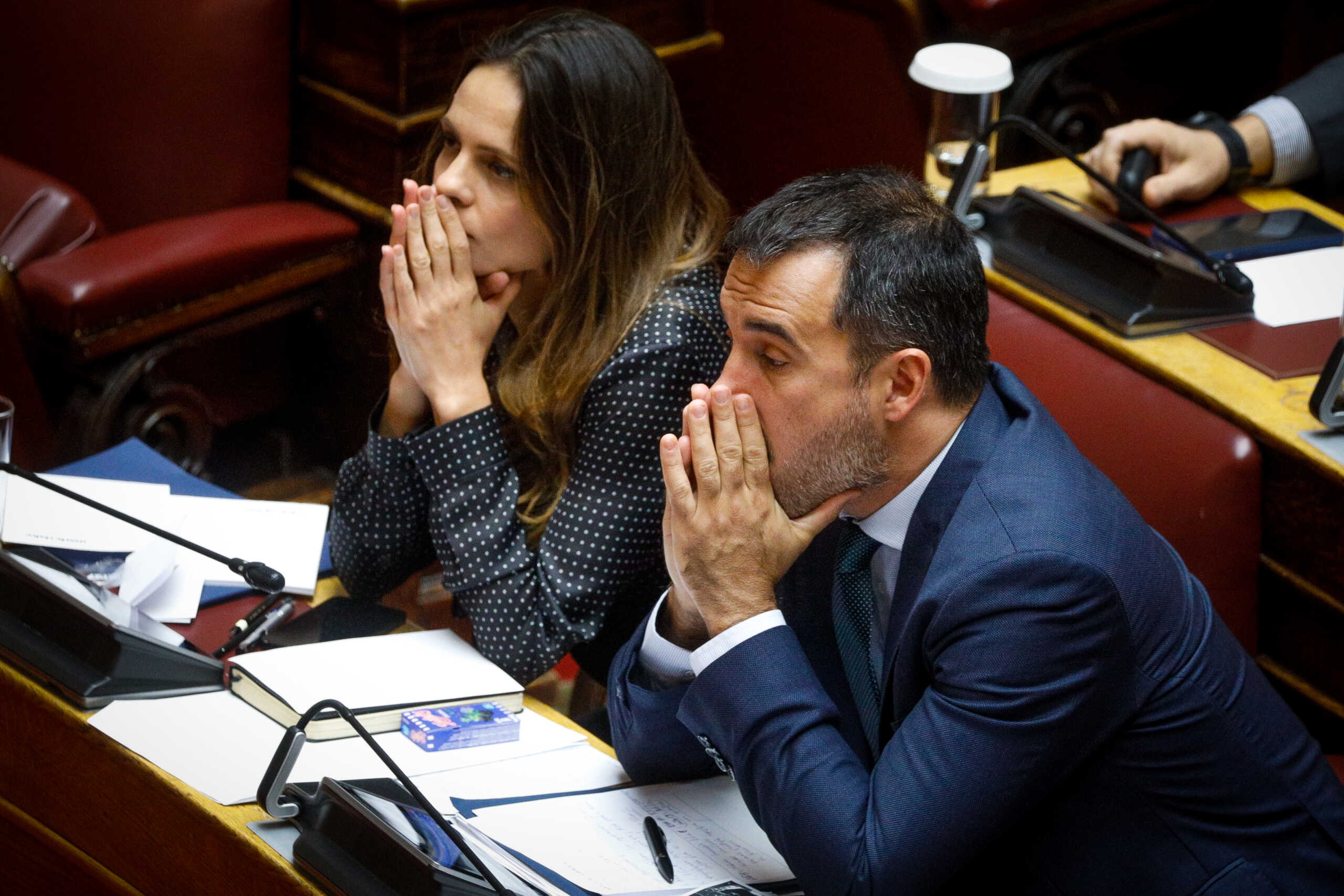 Απάντηση του πρωθυπουργού Κυριάκου Μητσοτάκη σε επίκαιρη ερώτηση που είχε καταθέσει ο Αρχηγός της Αξιωματικής Αντιπολίτευσης Αλέξης Τσίπρας, για την ακρίβεια την αντιμετώπιση της αισχροκέρδειας και την ενεργειακή κρίση, Παρασκευή 14 Οκτωβρίου 2022.
(ΓΙΩΡΓΟΣ ΚΟΝΤΑΡΙΝΗΣ
