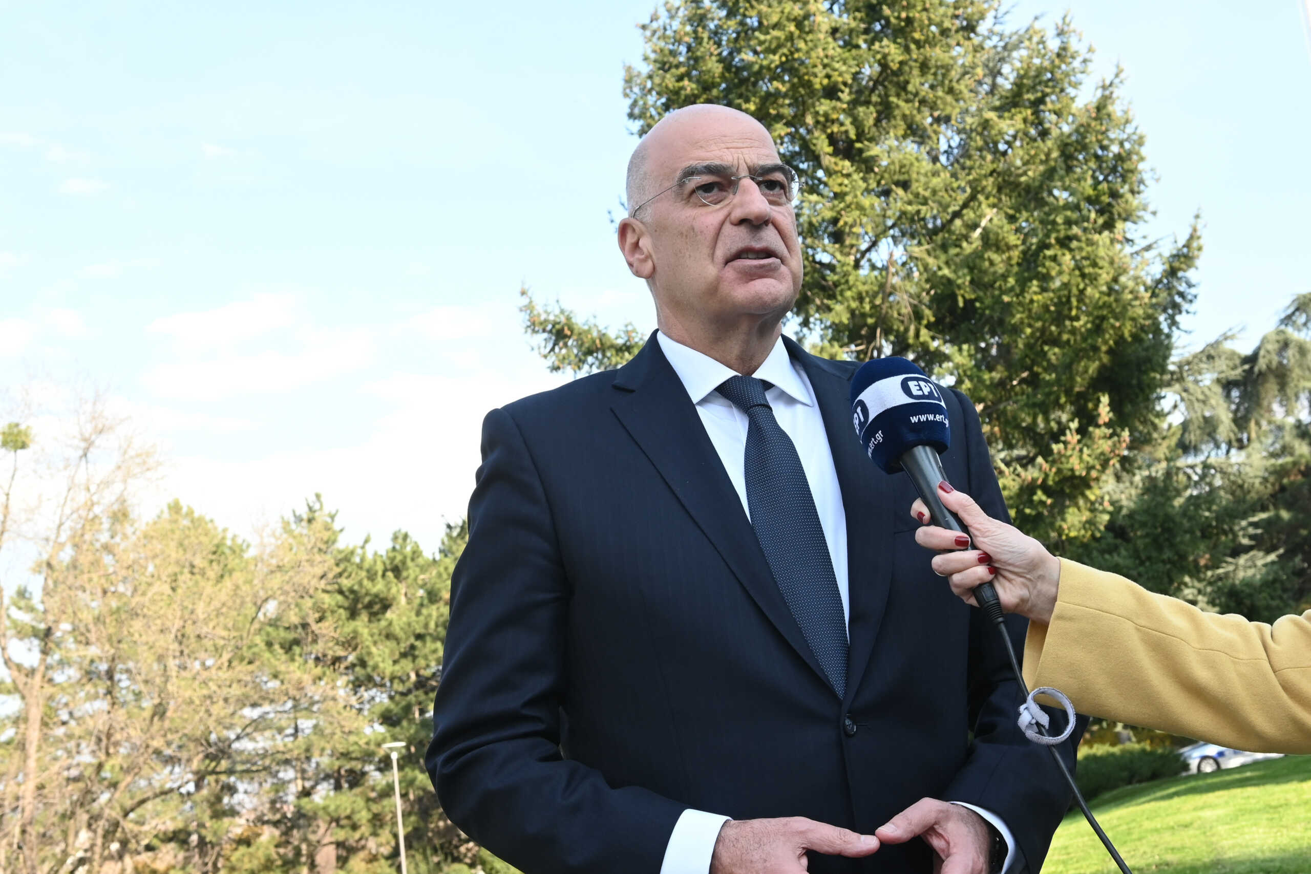 Επίσκεψη ΥΠΕΞ Νίκου Δένδια, στο Βελιγράδι - Συνάντηση με Πρόεδρο της Σερβίας, Aleksandar Vucic.  Τετάρτη 22 Μαρτίου 2023  (ΓΡ. ΤΥΠΟΥ ΥΠ. ΕΞΩΤΕΡΙΚΩΝ