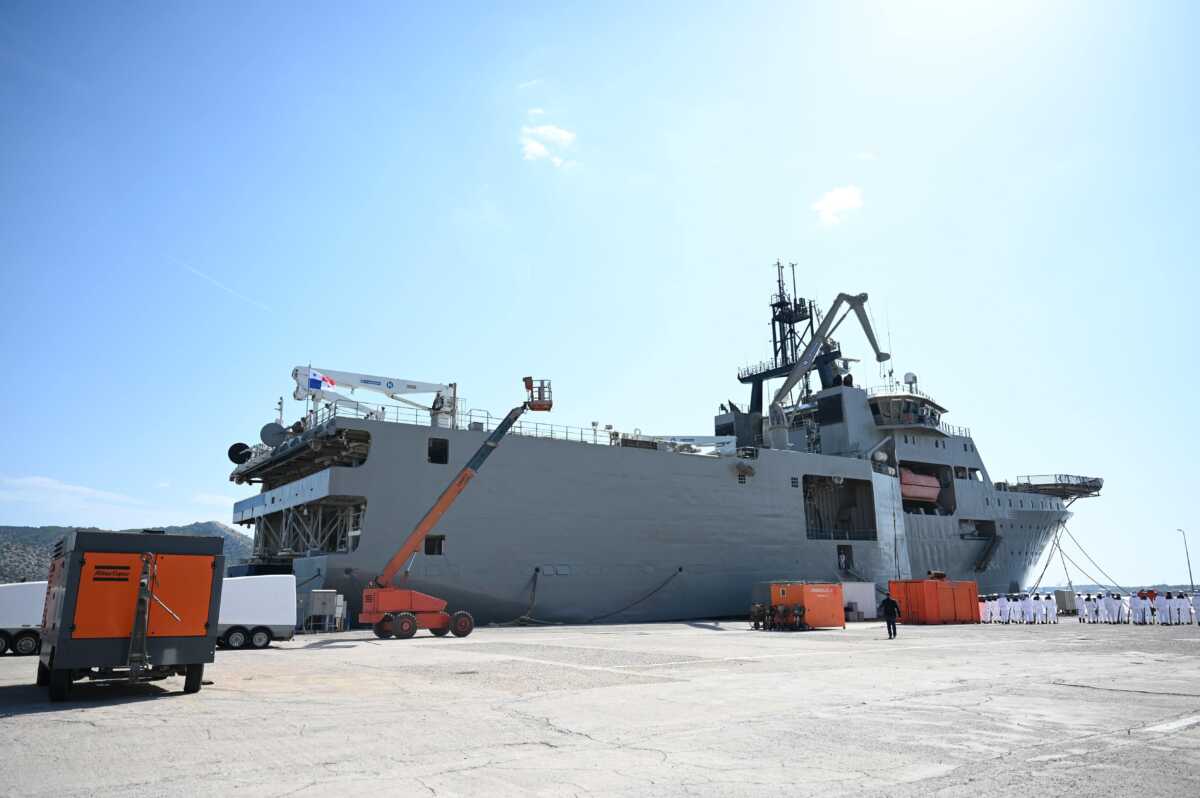 Ο «ΠΕΡΣΕΑΣ» εντάχθηκε και επίσημα στον στόλο του Πολεμικού Ναυτικού