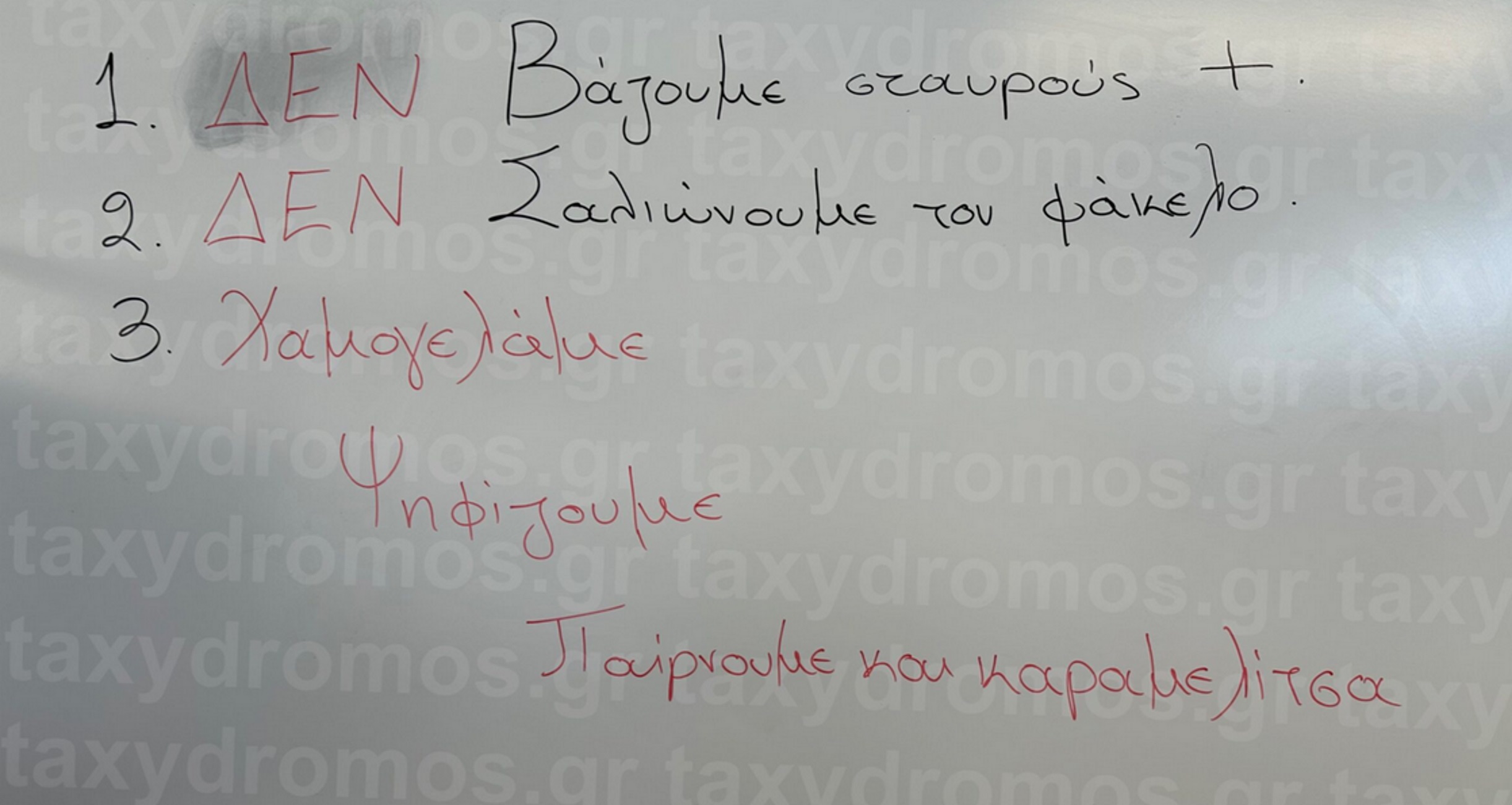 Εκλογές 2023 – Βόλος: Οι οδηγίες σε εκλογικό κέντρο του Βόλου που γίνονται viral