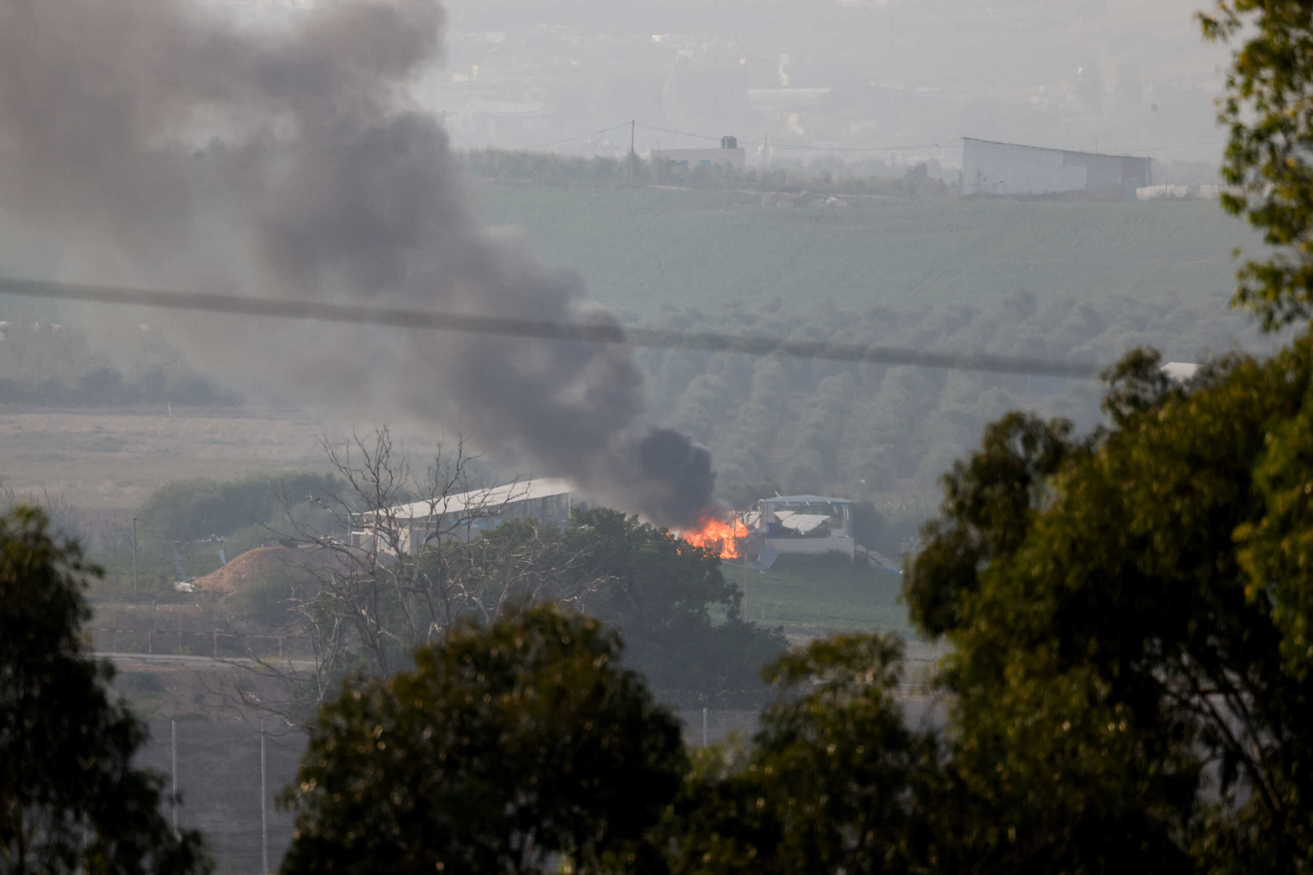 Smoke rises over Gaza, as seen from Israel's border with Gaza, in southern Israel October 28, 2023. REUTERS