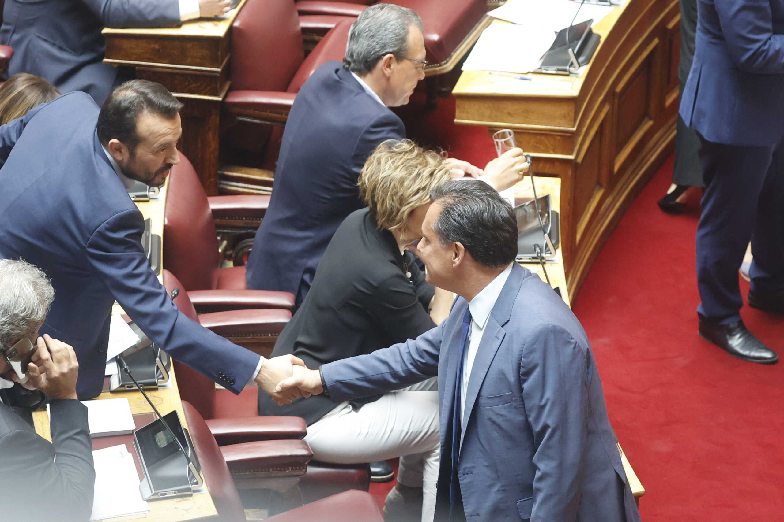 Ψηφοφορία για την εκλογή Προέδρου, Αντιπροέδρων, Γραμματέων και Κοσμητόρων της νέας Βουλής, Τρίτη 4 Ιουλίου 2023.
(ΓΙΩΡΓΟΣ ΚΟΝΤΑΡΙΝΗΣ