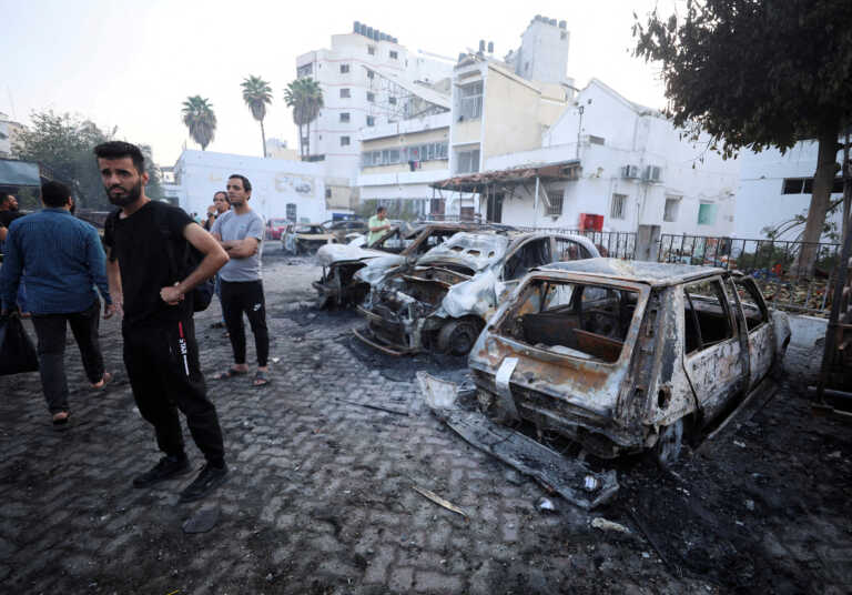 Παλαιστινιακή ρουκέτα έπεσε στο νοσοκομείο Αλ Αχλί της Γάζας, υποστηρίζουν οι Γάλλοι