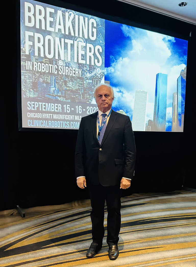 Διεθνής αναγνώριση για τον Δρ Κωνσταντίνο Μ. Κωνσταντινίδη – Εξελέγη πρόεδρος της Παγκόσμιας Επιστημονικής Εταιρείας Ρομποτικής Χειρουργικής CRSA