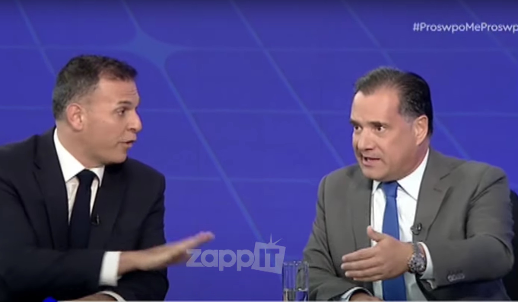 Άγρια κόντρα Άδωνι Γεωργιάδη με Γιώργο Καραμέρο – «Τώρα έχεις αρχηγό τον Πολάκη» – «Δεν θα εφαρμόσεις λεκτική βία, θα ‘σαι φρόνιμος»
