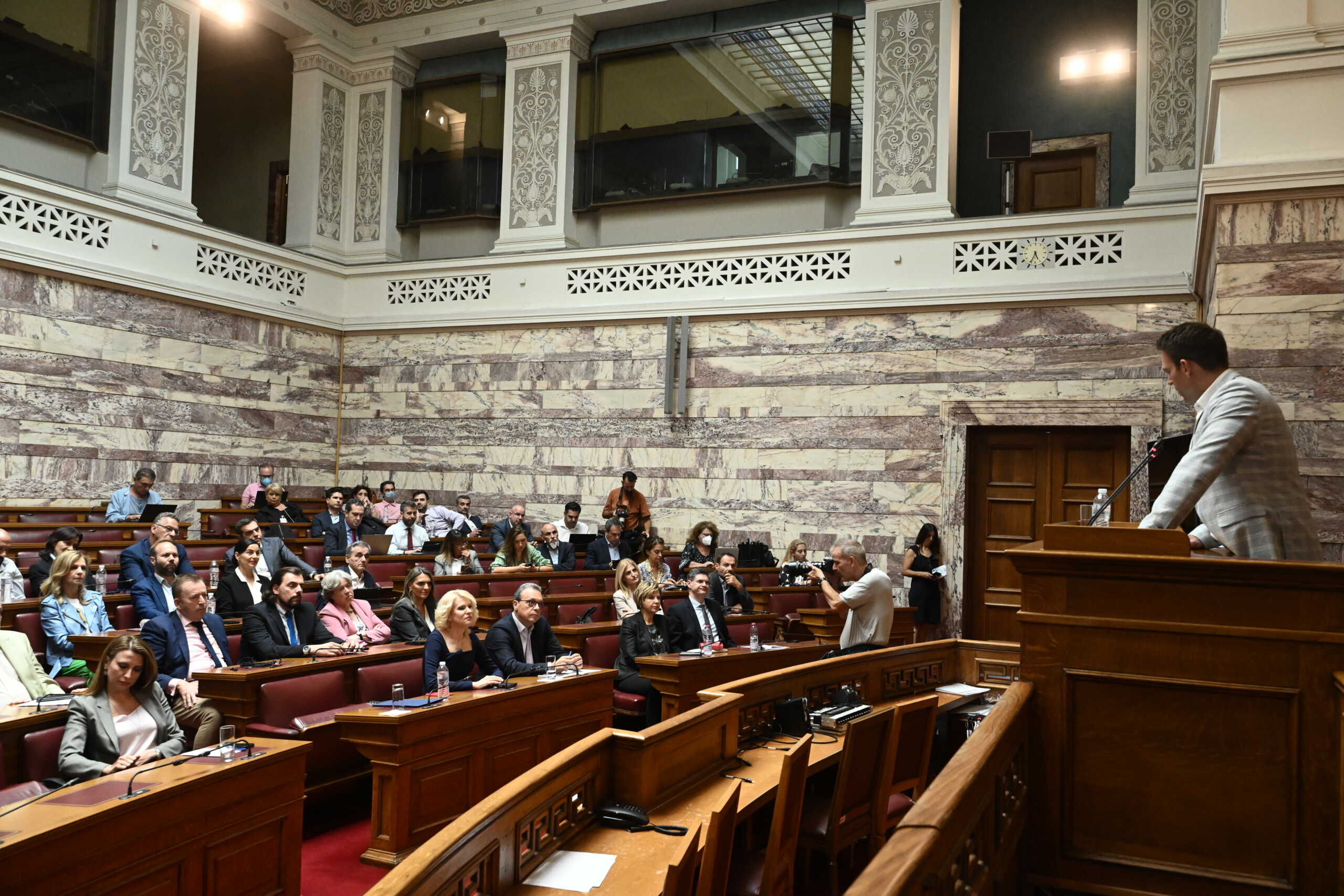 Συνεδρίαση της Κοινοβουλευτικής Ομάδας του ΣΥΡΙΖΑ - Προοδευτική Συμμαχία, Πέμπτη 5 Οκτωβρίου 2023. 
(ΤΑΤΙΑΝΑ ΜΠΟΛΑΡΗ