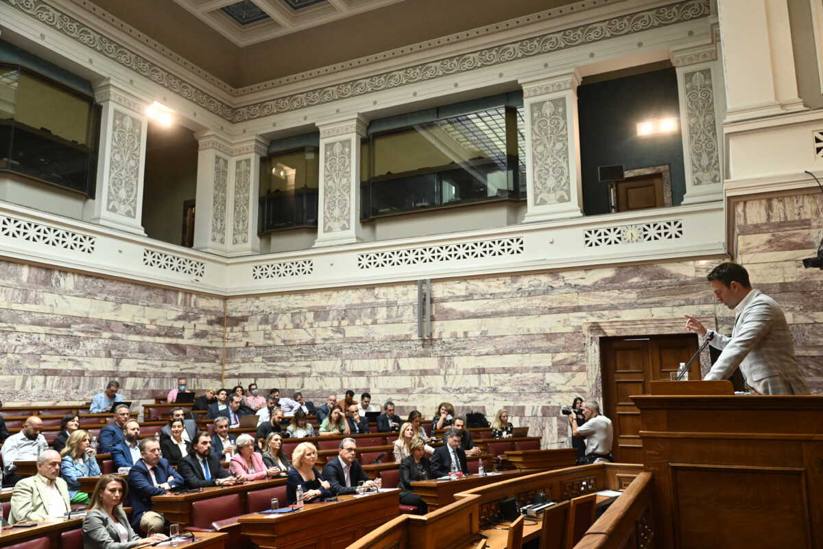 Συνεδρίαση της Κοινοβουλευτικής Ομάδας του ΣΥΡΙΖΑ - Προοδευτική Συμμαχία, Πέμπτη 5 Οκτωβρίου 2023. 
(ΤΑΤΙΑΝΑ ΜΠΟΛΑΡΗ