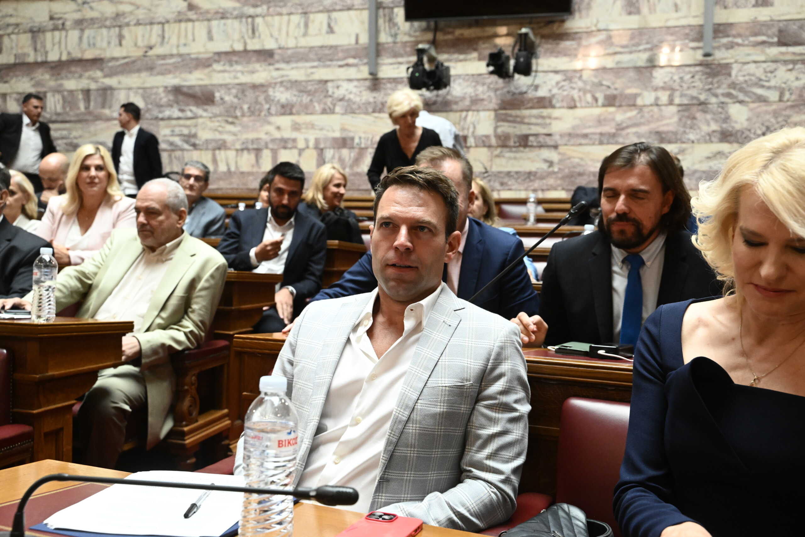 Συνεδρίαση της Κοινοβουλευτικής Ομάδας του ΣΥΡΙΖΑ - Προοδευτική Συμμαχία, Πέμπτη 5 Οκτωβρίου 2023. 
(ΤΑΤΙΑΝΑ ΜΠΟΛΑΡΗ