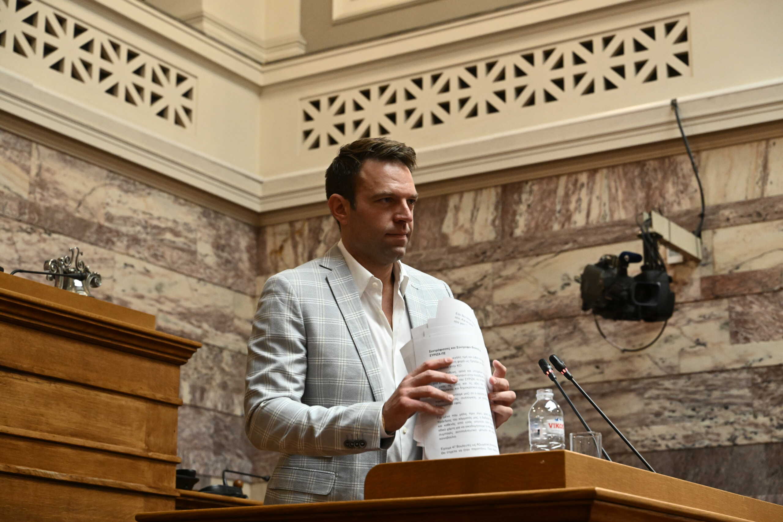 Συνεδρίαση της Κοινοβουλευτικής Ομάδας του ΣΥΡΙΖΑ - Προοδευτική Συμμαχία, Πέμπτη 5 Οκτωβρίου 2023. 
(ΤΑΤΙΑΝΑ ΜΠΟΛΑΡΗ
