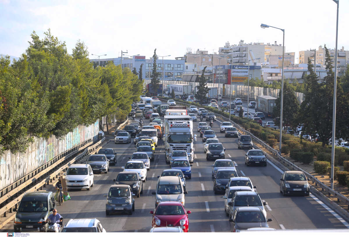 Κίνηση στους δρόμους: «Φρακάρισμα» στον Κηφισό – Σε ποιους άλλους δρόμους υπάρχει μποτιλιάρισμα