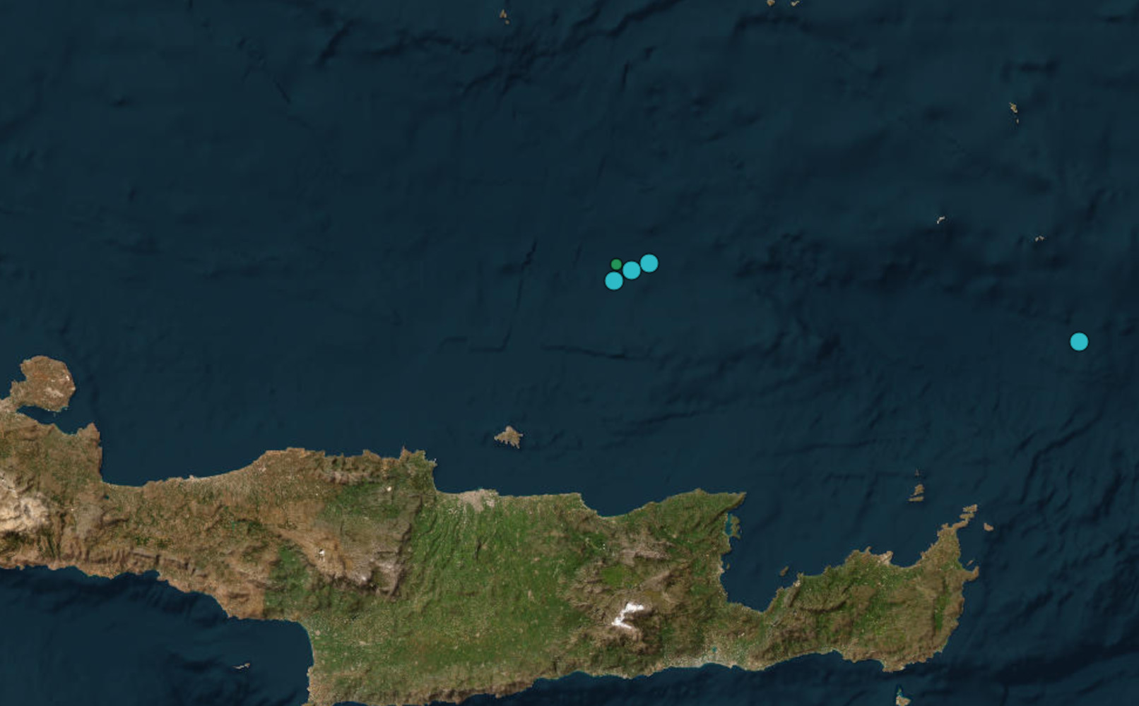 Κρήτη: Σεισμός 3,4 Ρίχτερ