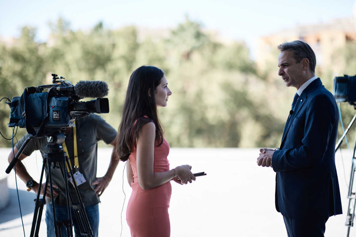 Ο Πρωθυπουργός Κυριάκος Μητσοτάκης στη Γρανάδα,  στην 3η Σύνοδο της Ευρωπαϊκής Πολιτικής Κοινότητας. Πέμπτη 5 Οκτωβρίου 2023.  (ΔΗΜΗΤΡΗΣ ΠΑΠΑΜΗΤΣΟΣ