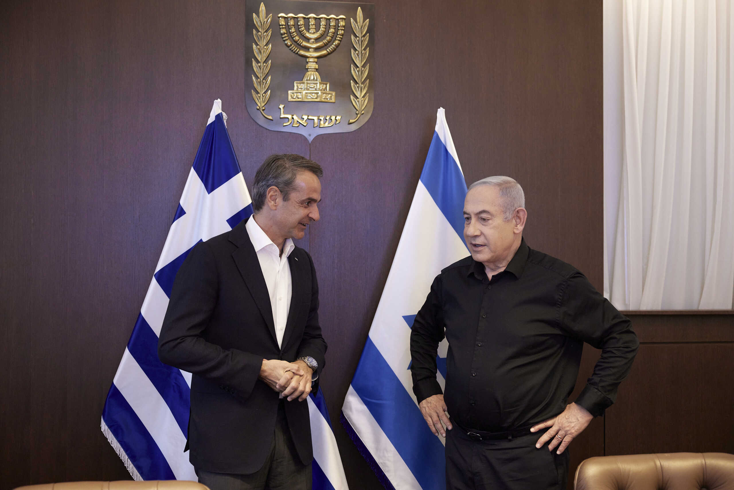 Συναντήθηκαν Μητσοτάκης – Νετανιάχου στο Ισραήλ – Οι πρώτες εικόνες