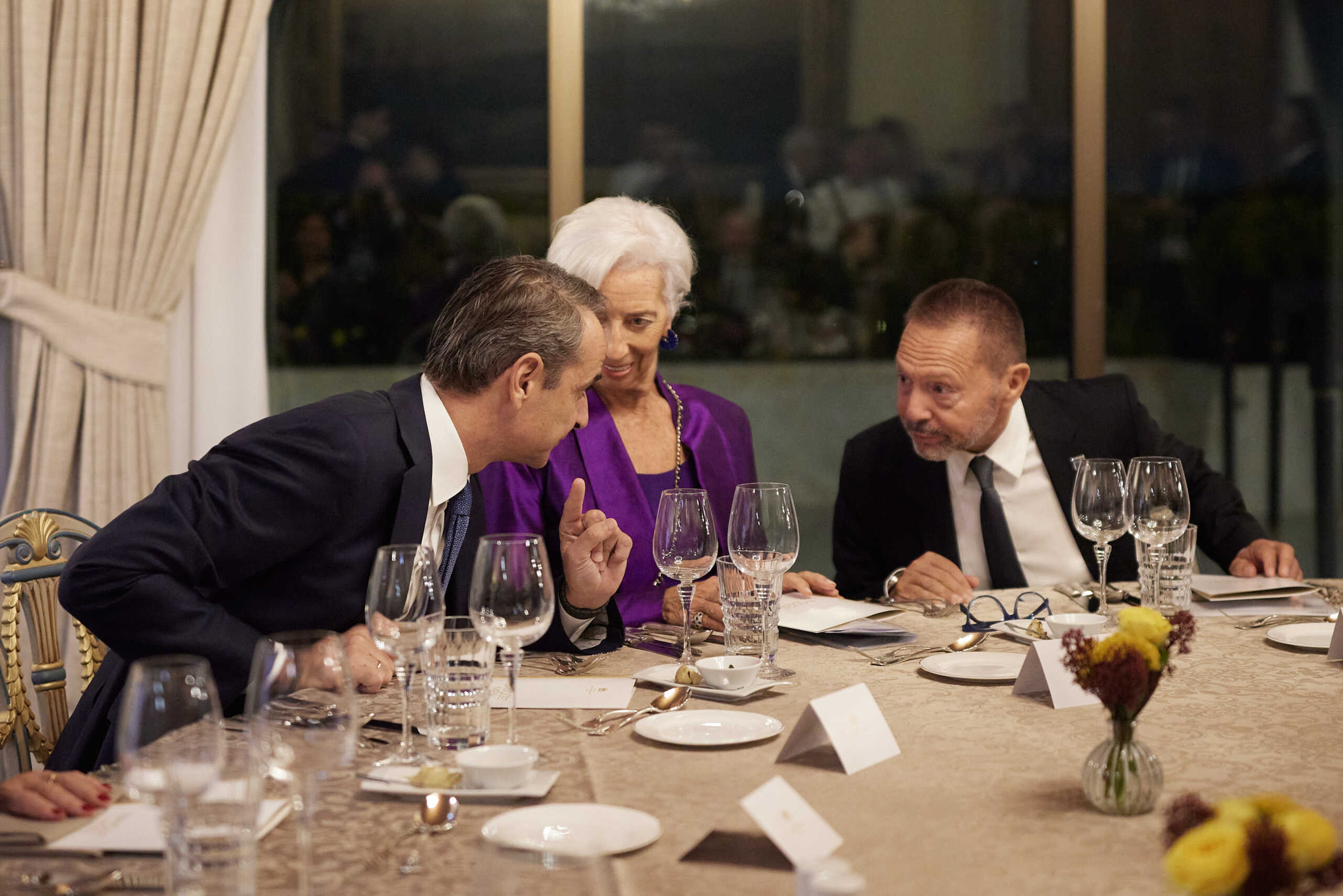 Μητσοτάκης στο δείπνο της ΕΚΤ: «Η Ελλάδα είναι μία από τις ταχύτερα αναπτυσσόμενες οικονομίες στην Ευρώπη»