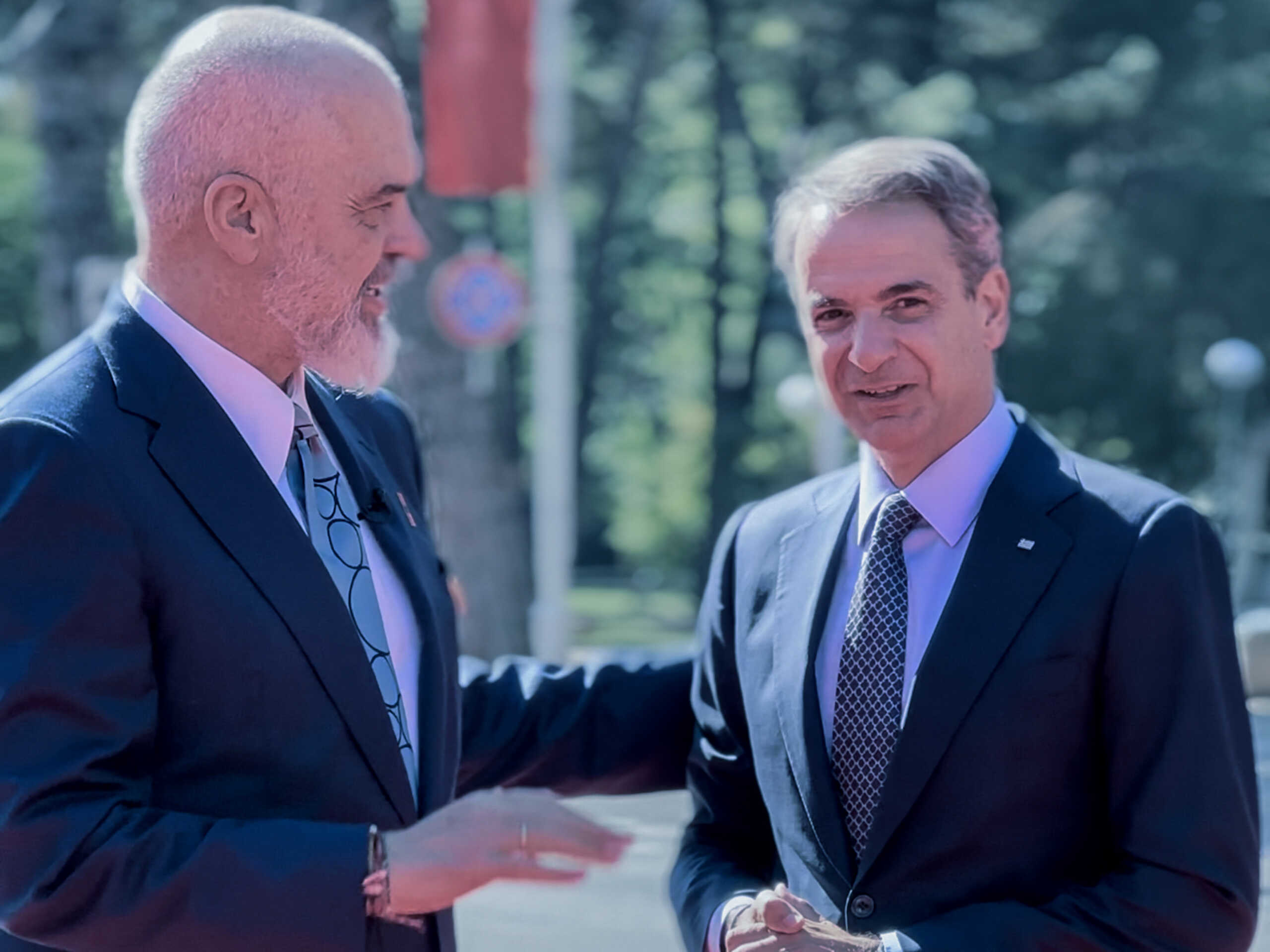 Ο πρωθυπουργός, Κυριάκος Μητσοτάκης, στη σύνοδο κορυφής της "Διαδικασίας του Βερολίνου", στα Τίρανα, Δευτέρα 16 Οκτωβρίου 2023. 
(ΓΡΑΦΕΙΟ ΤΥΠΟΥ ΠΡΩΘΥΠΟΥΡΓΟΥ