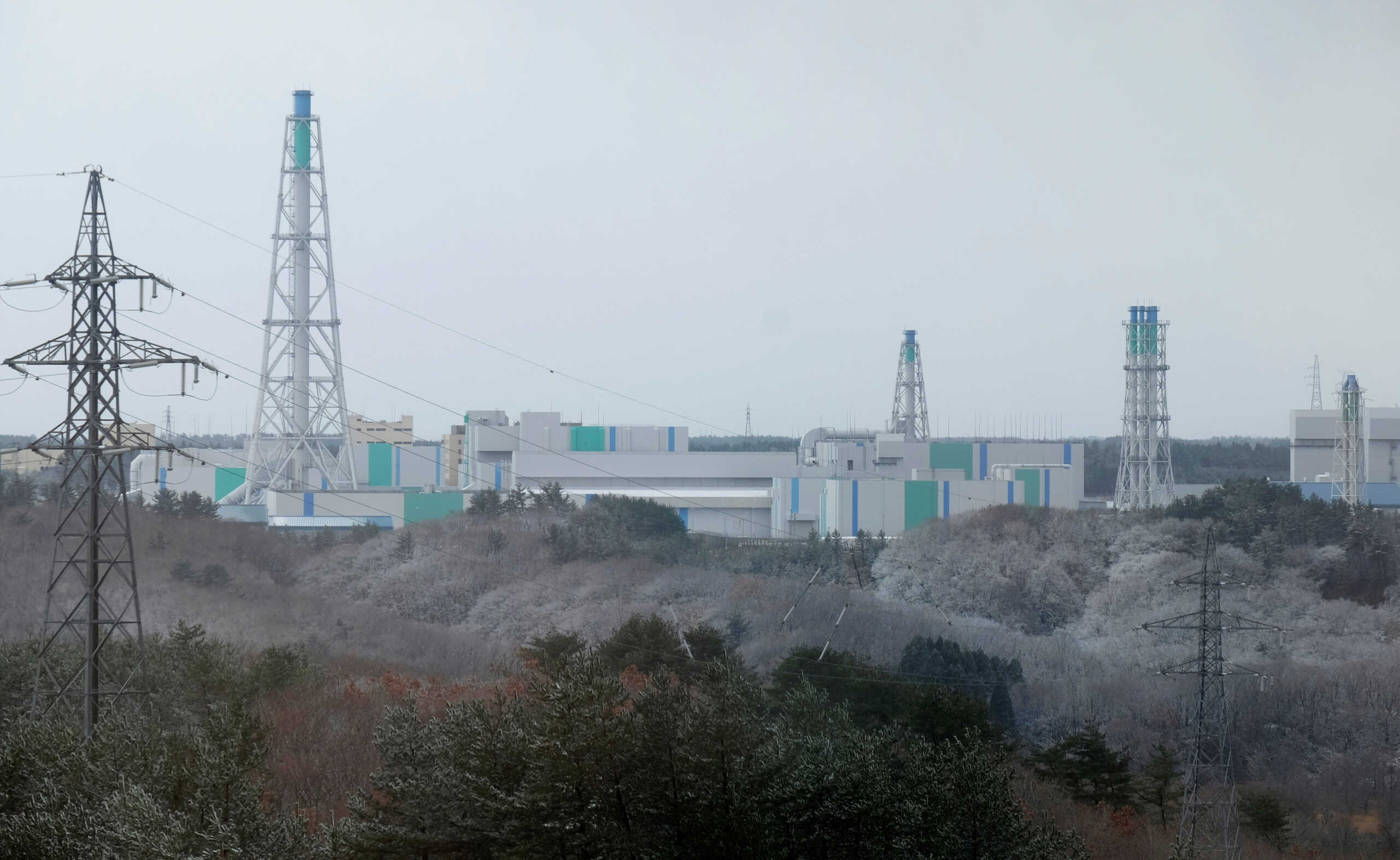 FILE PHOTO: Japan Nuclear Fuel Limited's (JNFL) Rokkasho Nuclear Fuel Reprocessing Facility is pictured in Rokkasho village, Aomori prefecture, Japan, December 4, 2015. REUTERS