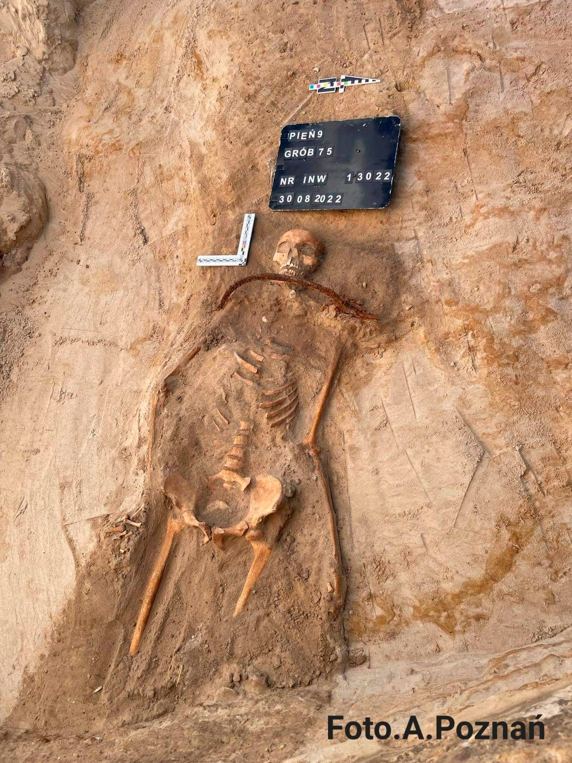 Πολωνία: Αρχαιολόγοι ανακάλυψαν τα οστά «βαμπίρ» του 17ου αιώνα, ενός παιδιού που θάφτηκε με λουκέτο στα πόδια