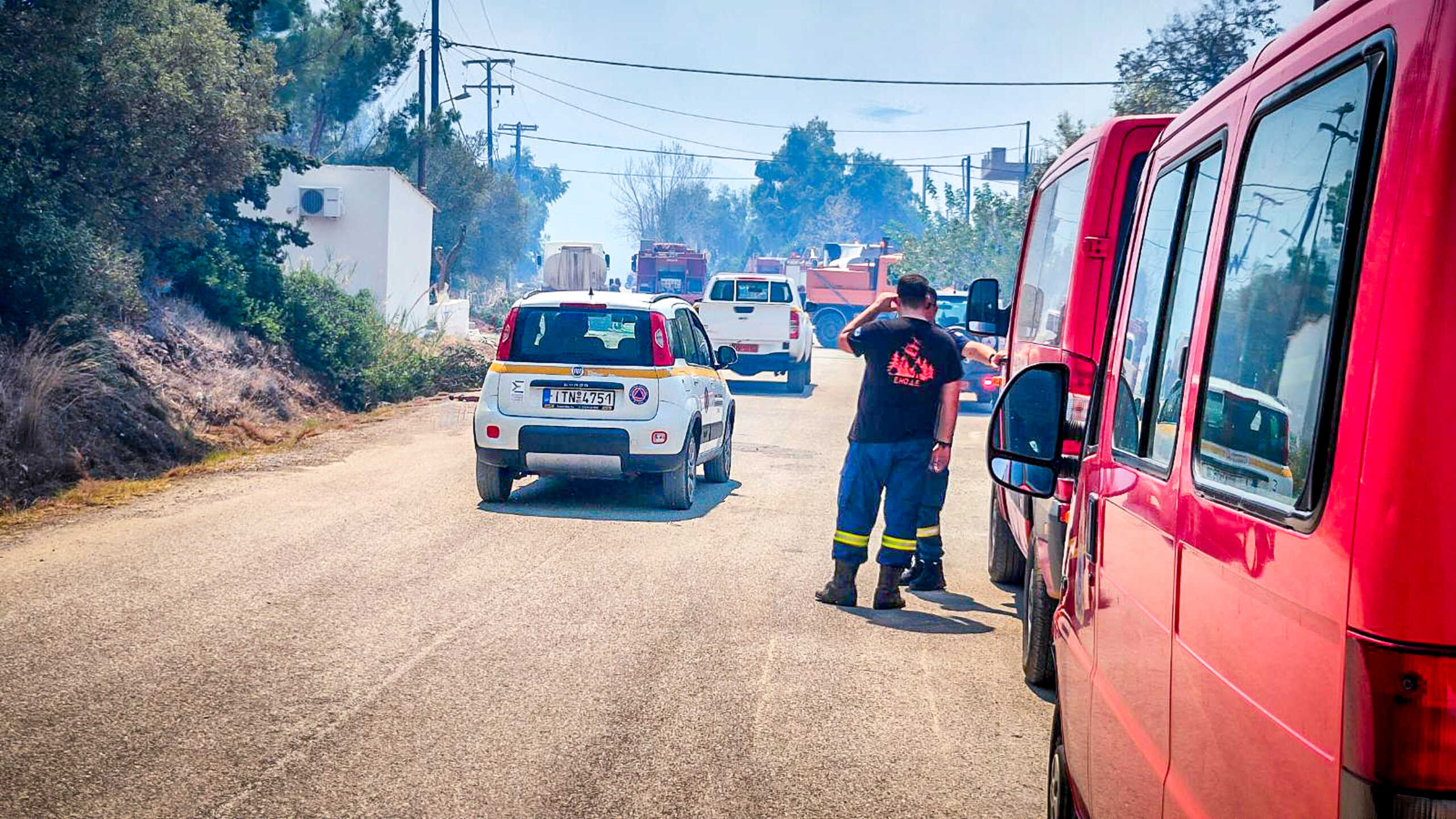 ΠΥΡΚΑΓΙΑ ΣΤΗ ΒΟΙΩΤΙΑ. Δευτέρα 21 Αυγούστου 2023 (EUROKINISSI)