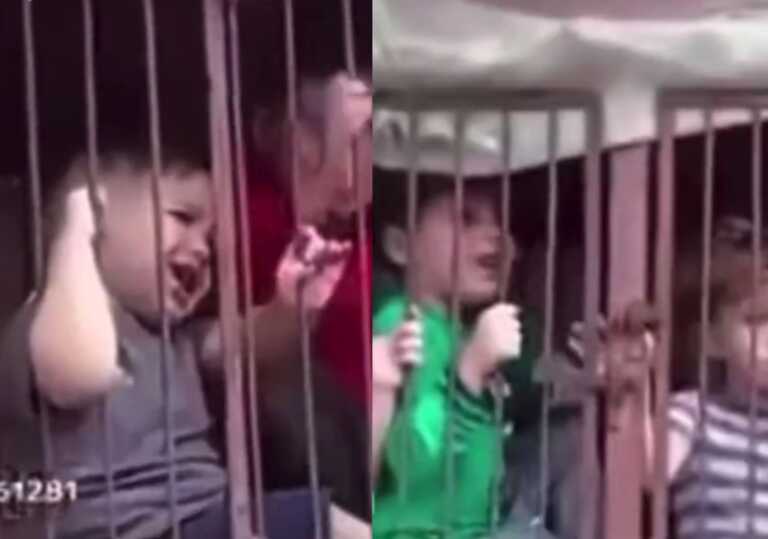 Παλαιστίνιοι αιχμαλώτισαν μικρά Ισραηλινά παιδιά και τα έκλεισαν σε κλουβιά με κότες - Σοκαριστικά πλάνα