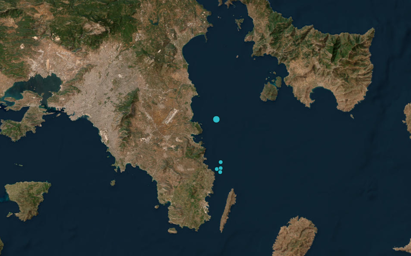 Σεισμός 3,8 Ρίχτερ στην Ανατολική Αττική – Αισθητός στην Αθήνα