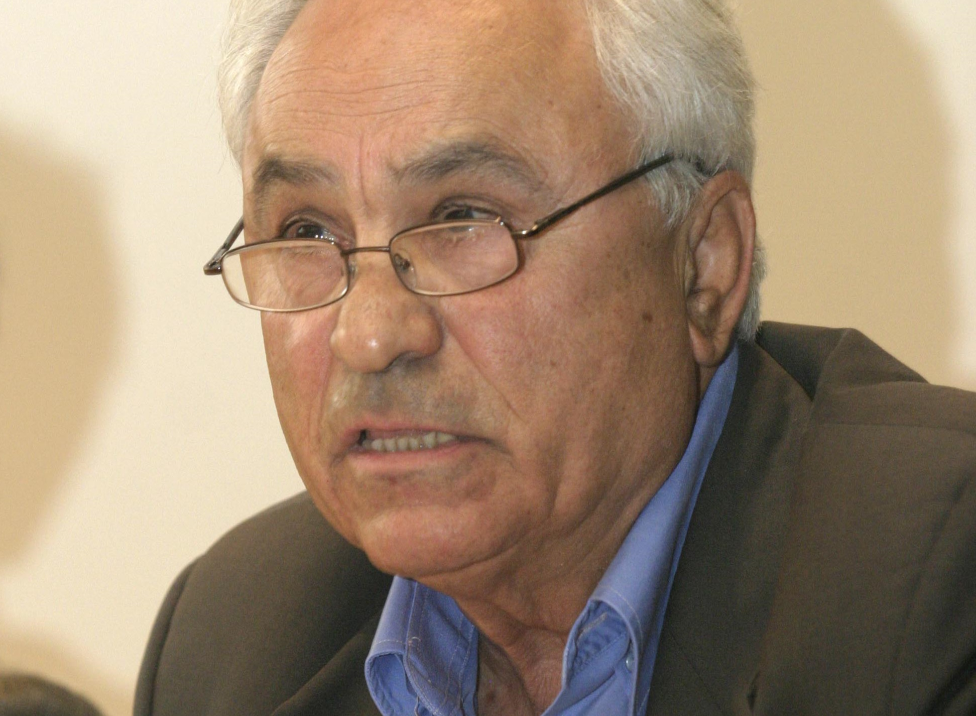Συν. τύπου του σωματείου "ΔΙΑΖΩΜΑ". Στη φωτό ο ομότιμος καθηγητής κλασσικής αρχαιολογίας Πέτρος Θέμελης (ΖΩΝΤΑΝΟΣ ΑΛΕΞΑΝΔΡΟΣ