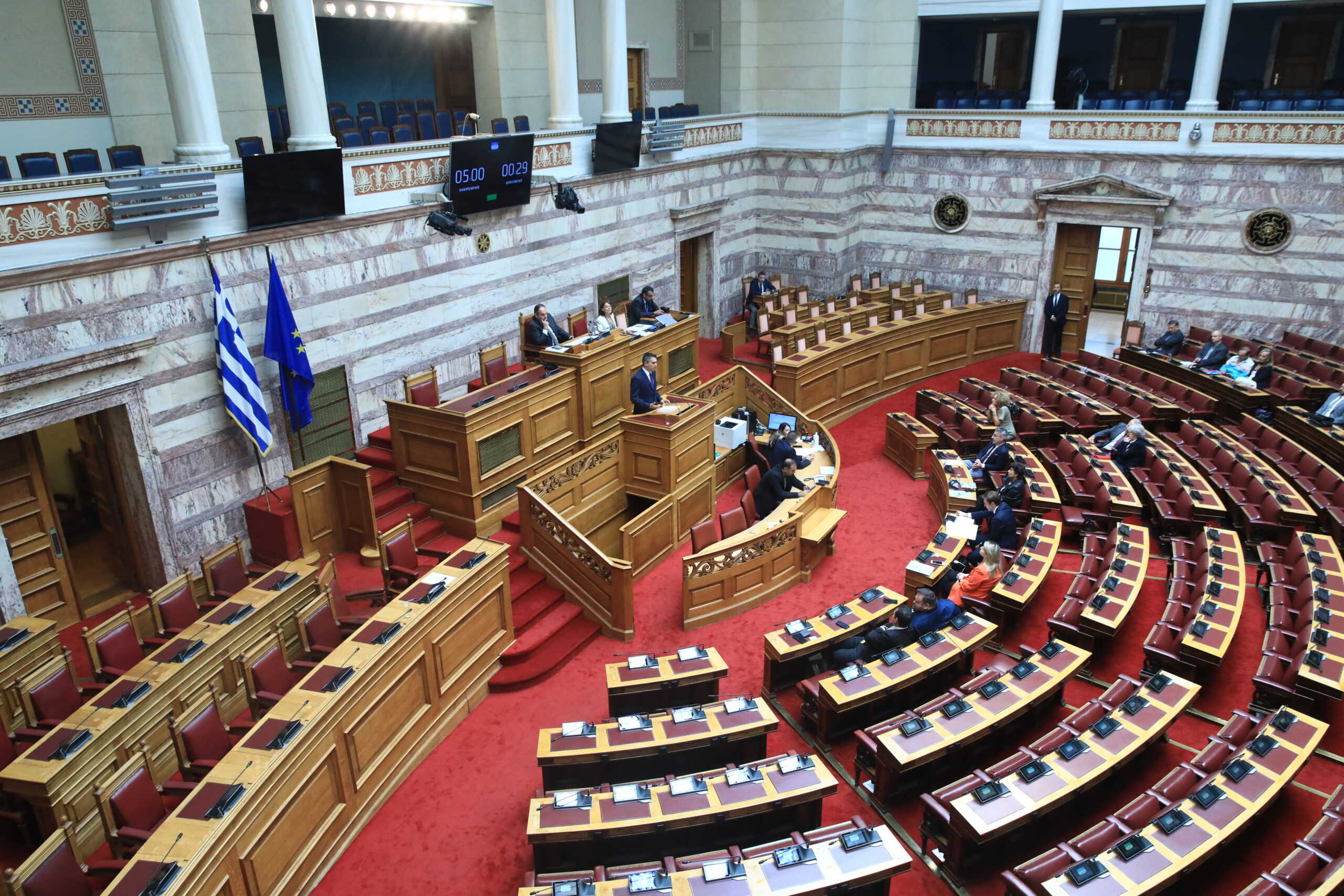 Συζήτηση στην Ολομέλεια της Βουλής των άρθρων και του συνόλου του σχεδίου νόμου "Κύρωση του Προγράμματος Πολιτιστικών και Εκπαιδευτικών Ανταλλαγών μεταξύ της Κυβέρνησης της Ελληνικής Δημοκρατίας και της Κυβέρνησης της Δημοκρατίας της Ινδίας για τα έτη 2022 - 2026", Πέμπτη 26 Οκτωβρίου 2023. 
(ΓΙΑΝΝΗΣ ΠΑΝΑΓΟΠΟΥΛΟΣ