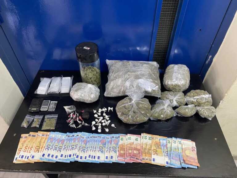 Δύο συλλήψεις για διακίνηση ναρκωτικών στον Άγιο Παντελεήμονα - Κατασχέθηκαν πάνω από 2 κιλά κάνναβης