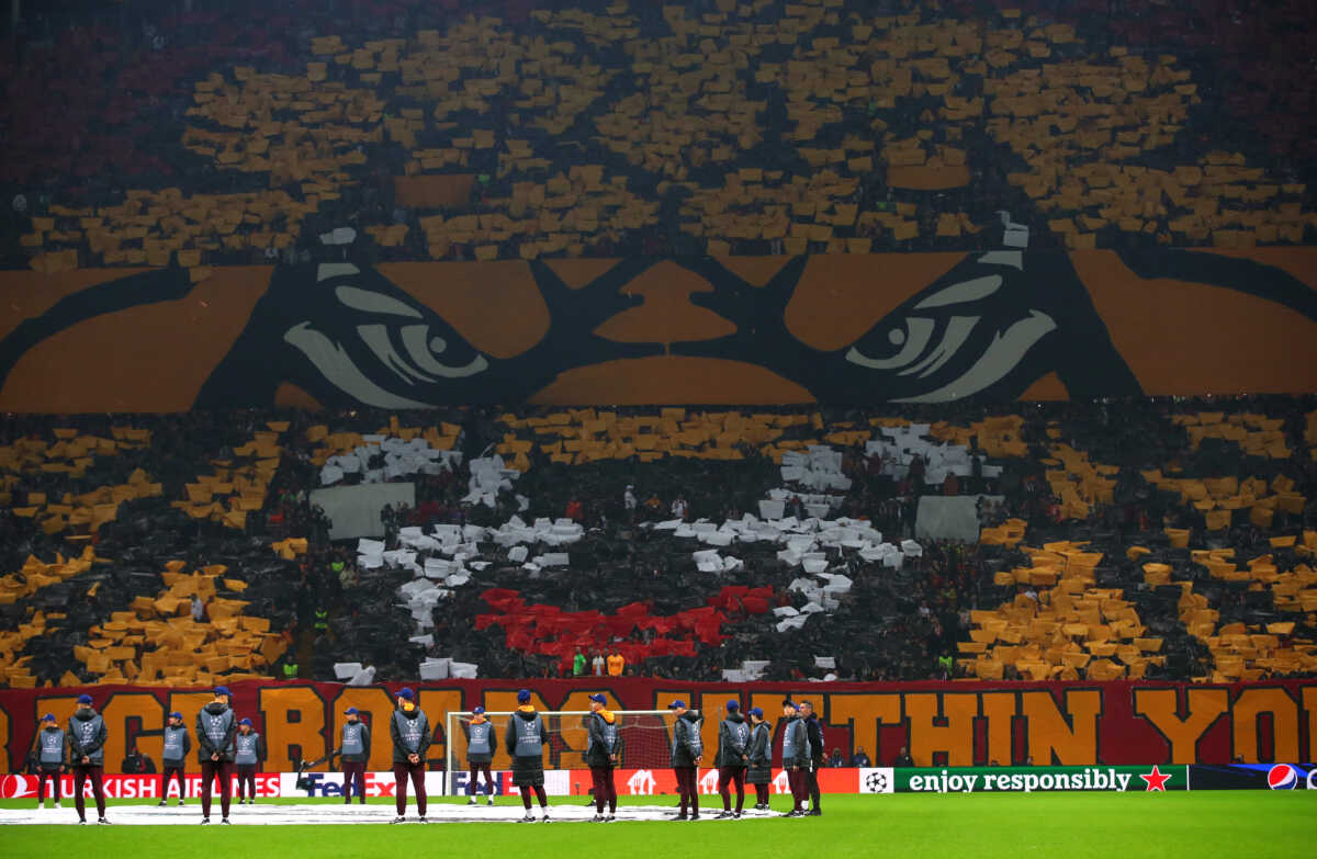 Soccer Football - Champions League - Group A - Galatasaray v Manchester United - RAMS Park, Istanbul, Turkey - November 29, 2023 General view inside the stadium before the match REUTERS